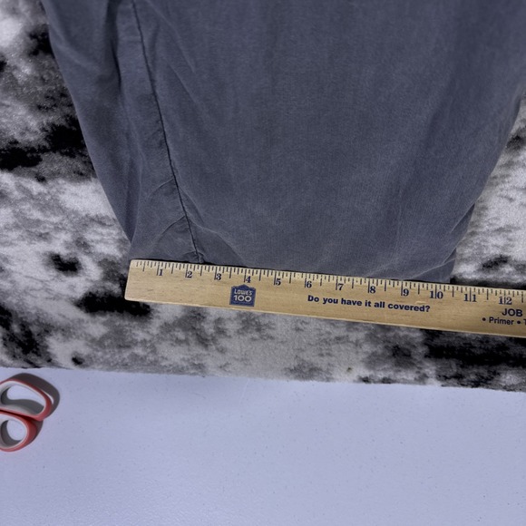 American Eagle Cargo Pants Womens Size 4 Gray Wide Leg Skater Punk Y2K Stretch - Picture 6 of 10